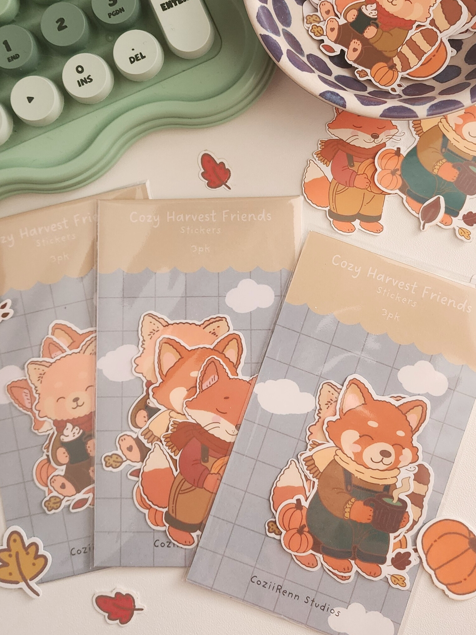 Cozy Harvest Friends 3pk