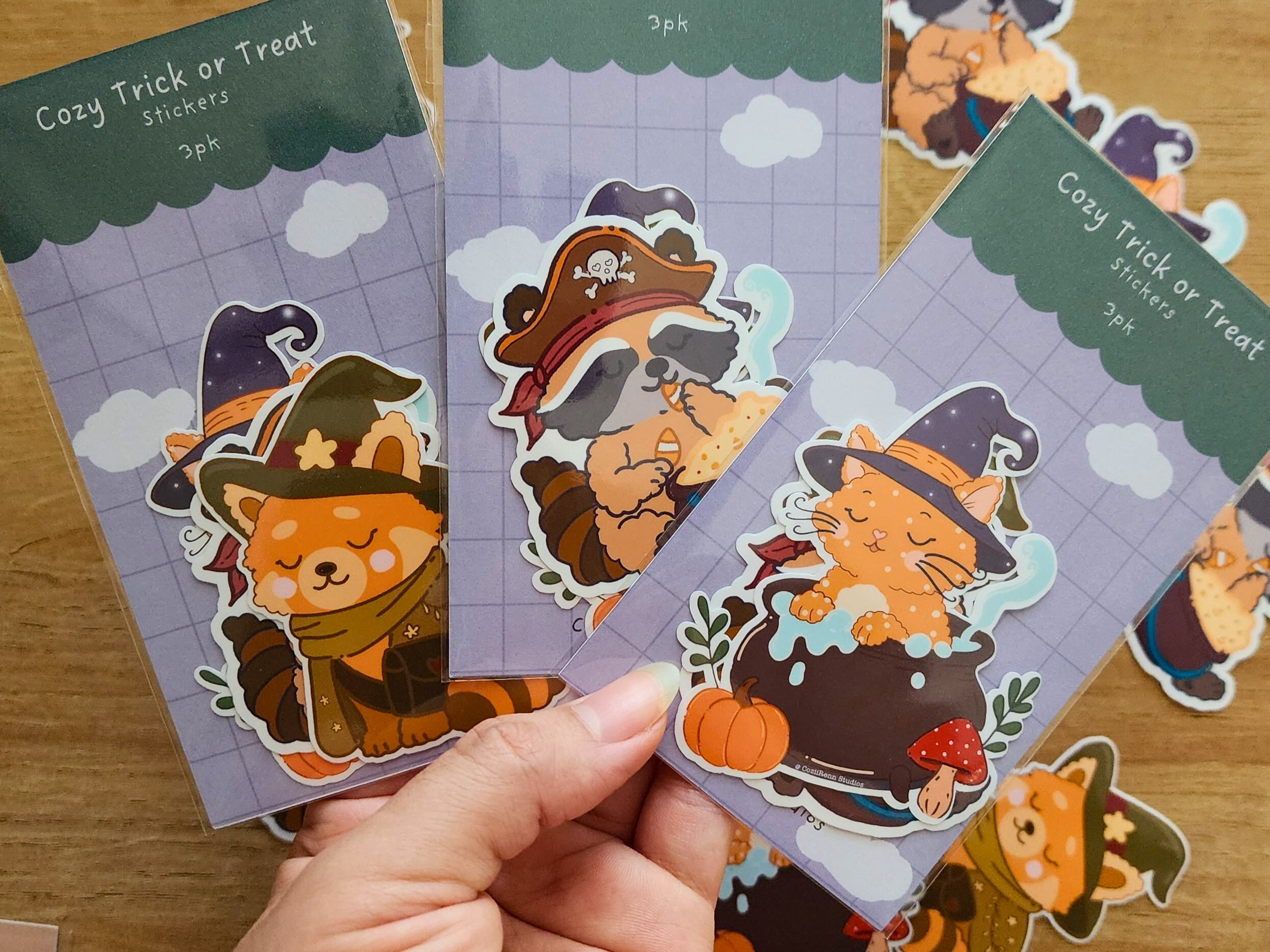 Cozy Trick or Treat 3pk