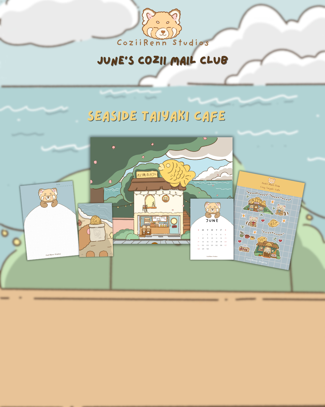 Cozii Mail Club: June Mail