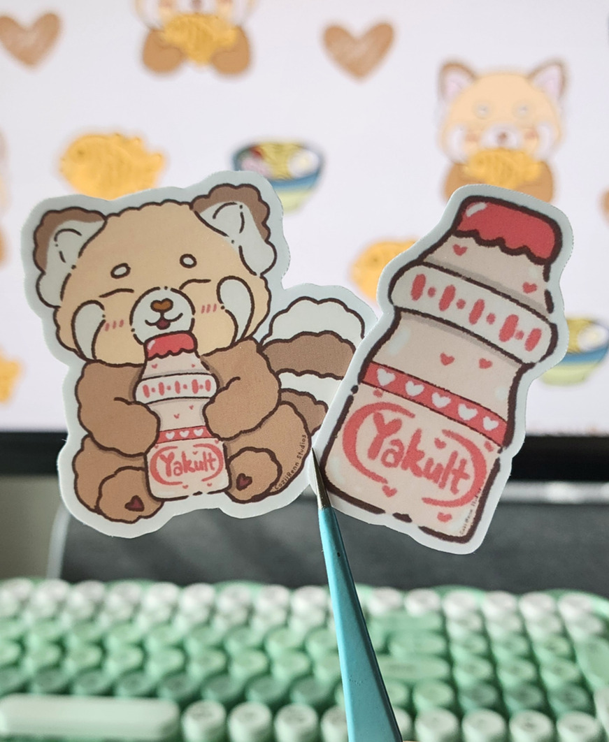 Yummy Yogurt Sticker