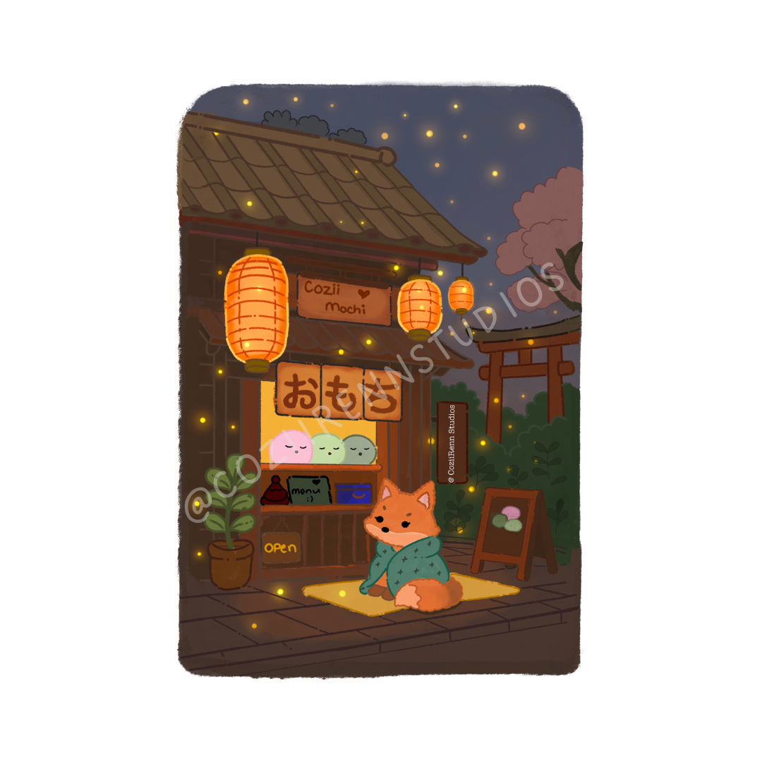 Cozii Night Cravings Digital Print