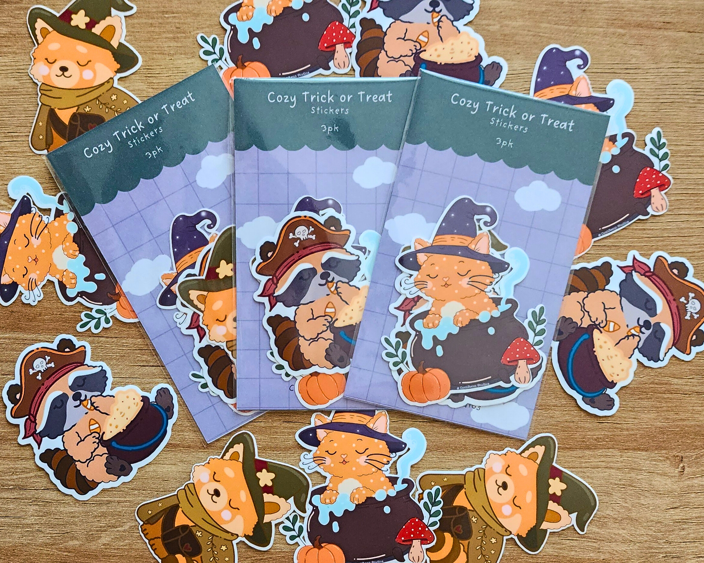 Cozy Trick or Treat 3pk