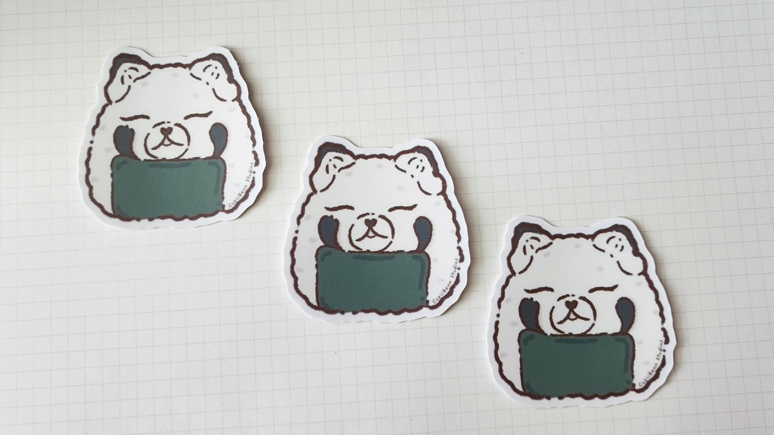 Red Panda Kimbap Sticker