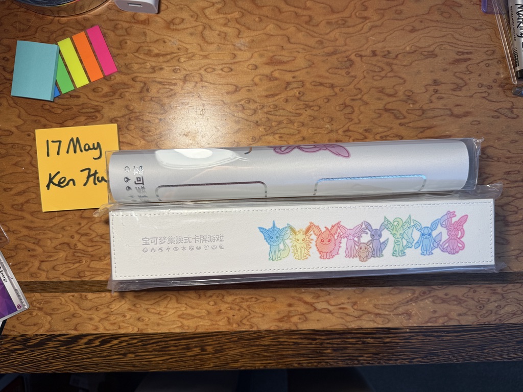 Pokémon TCG Sword & Shield Eevee Playmat + Box Sealed