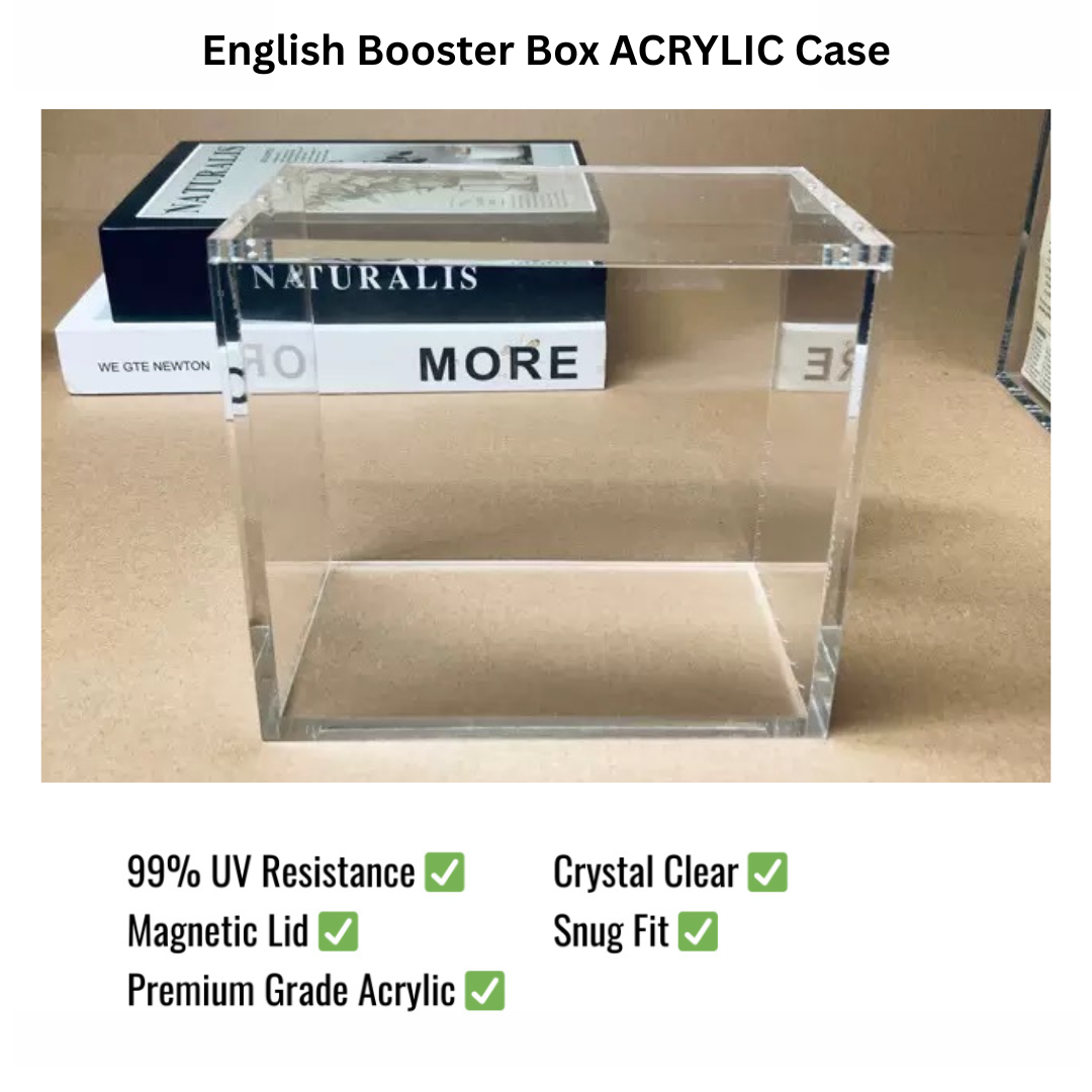 Pokémon Booster Box Acrylic Case - W7