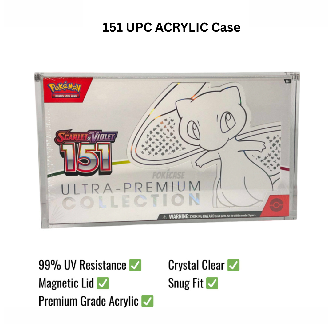 Pokémon 151 UPC Acrylic Case