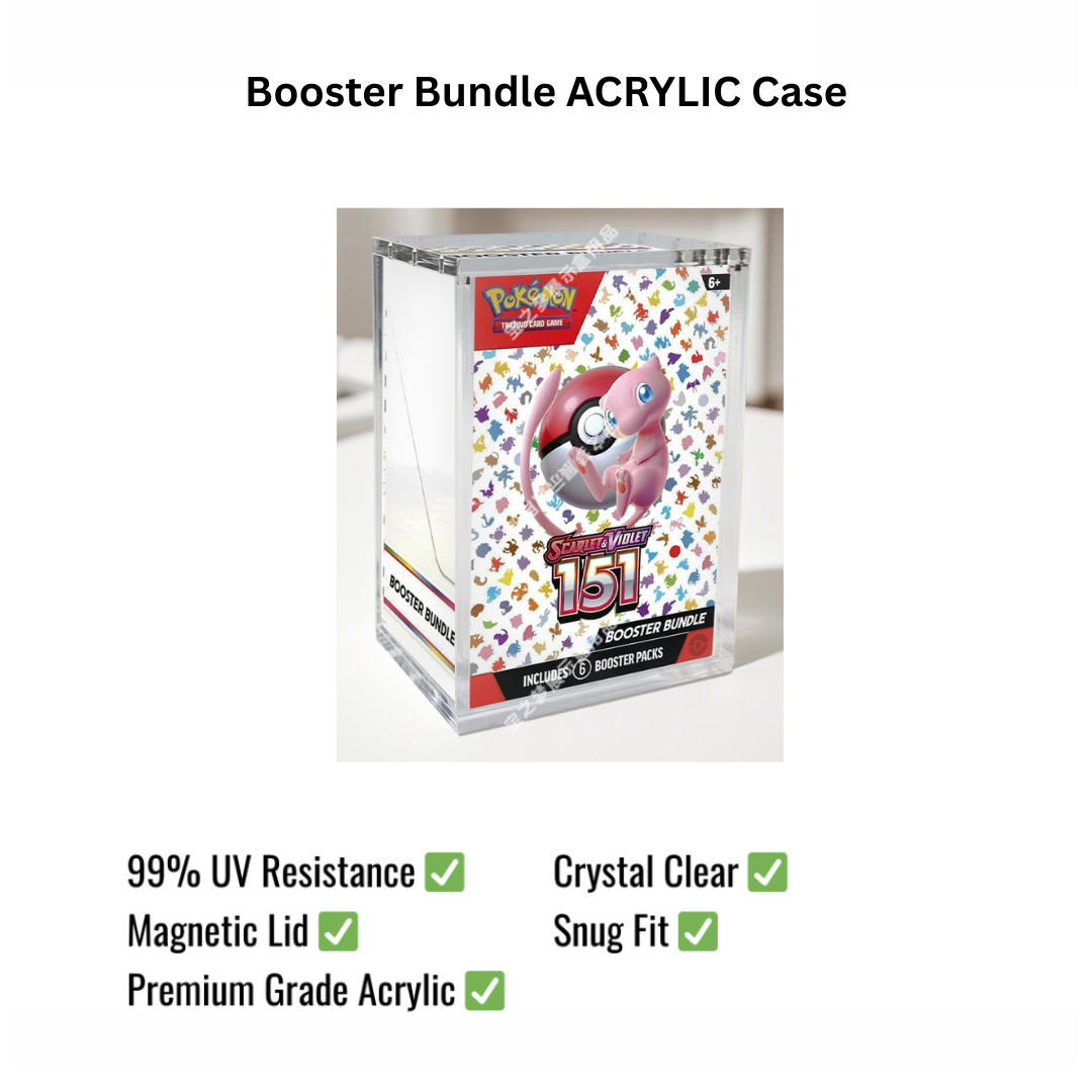 Pokémon Booster Bundle ACRYLIC Case