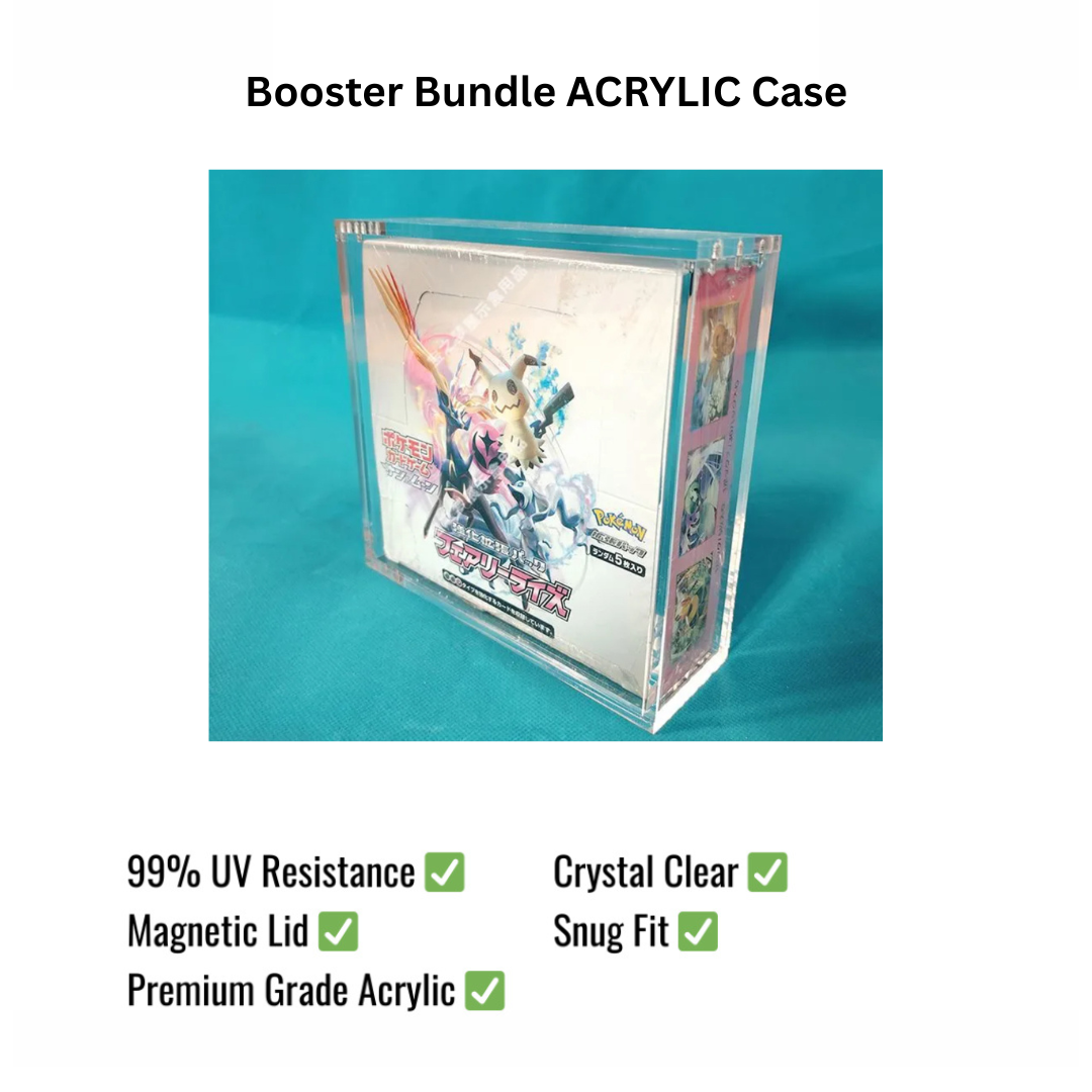 Pokémon Japanese Booster Box(151 size) Acrylic Case