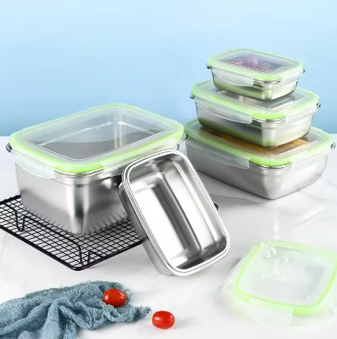 Stainless Steel Food Storage Containers