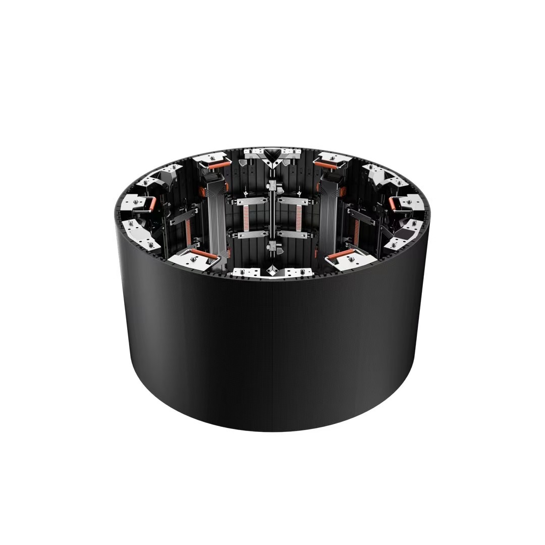 Curved LED Stage Display with High Refresh Rate and Slim Design for Stunning Visuals
