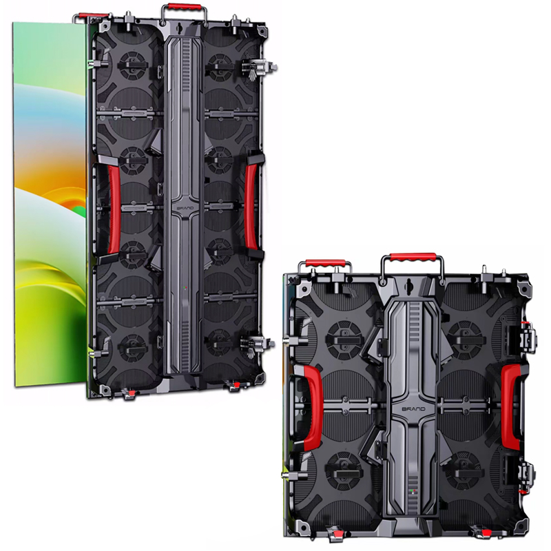 Flexible outdoor stage LED display rental solutions. Available in four sizes: P2.6, P2.9, P3.9, and P4.8, suitable for events of all sizes. On-time delivery and technical support provided.