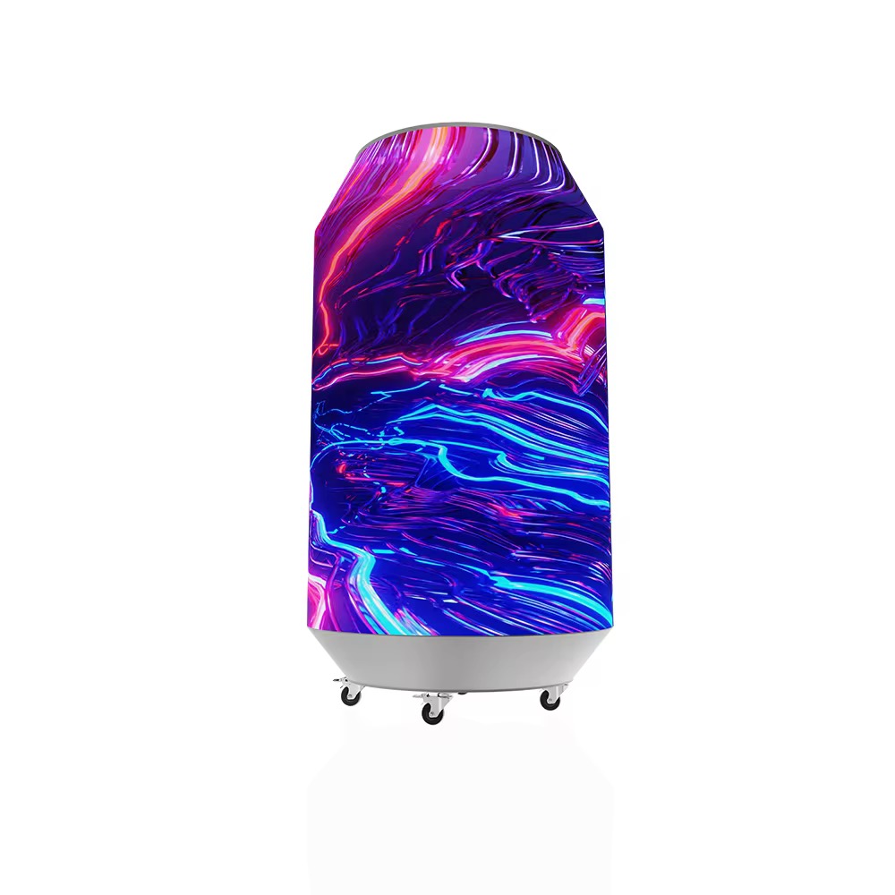 Can-shaped LED Display