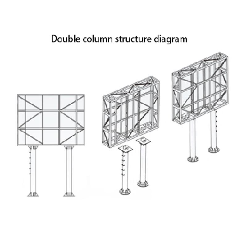 Outdoor Naked-Eye 3D HD LED Display