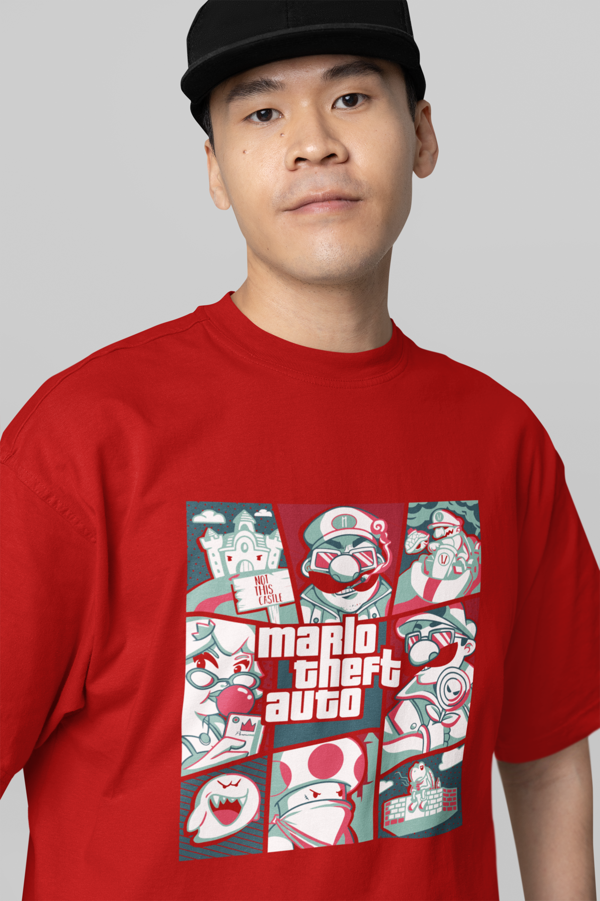 Oversized T-Shirt Mario