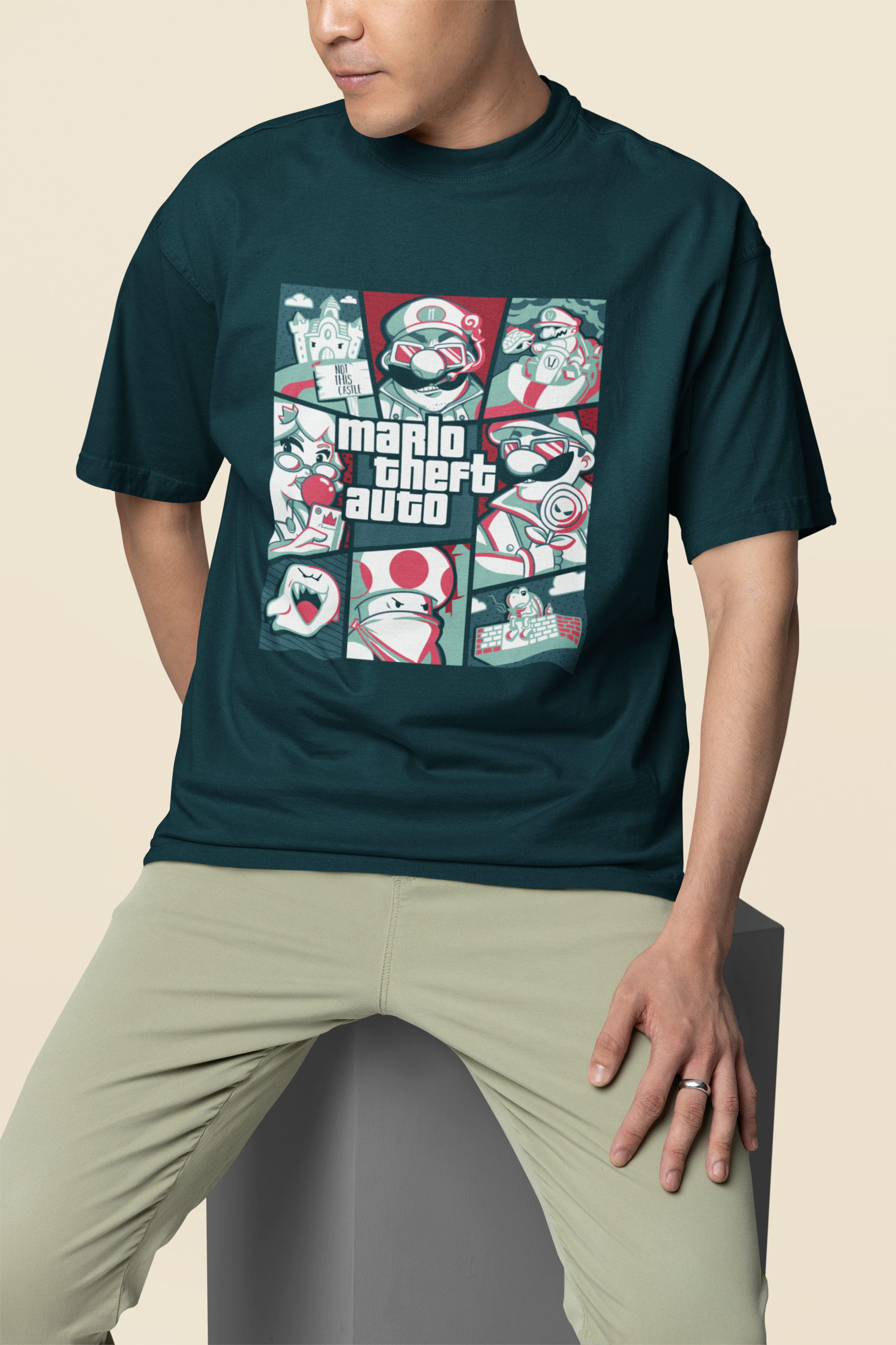 Oversized T-Shirt Mario