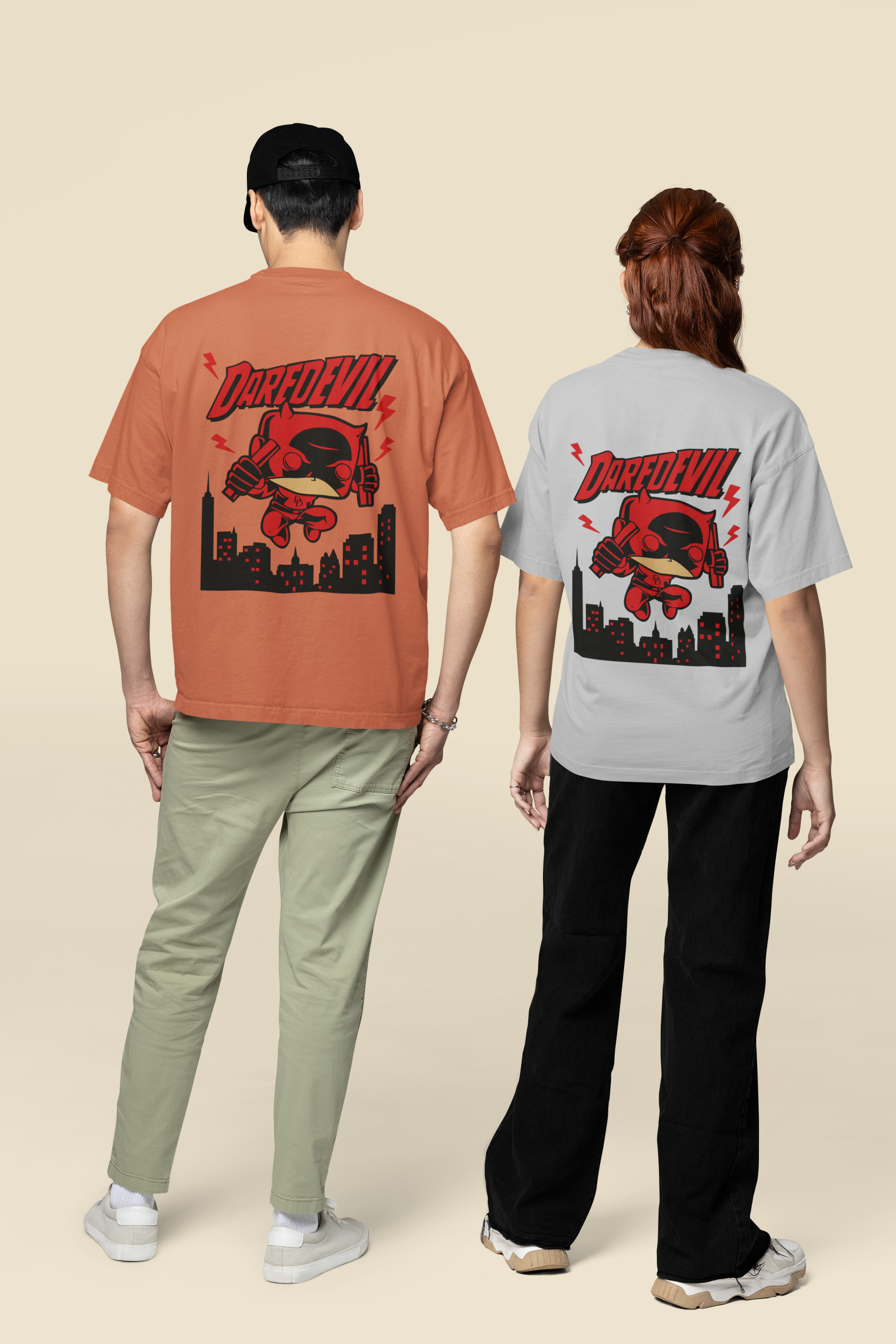 Daredevil Backprint Unisex T-Shirt