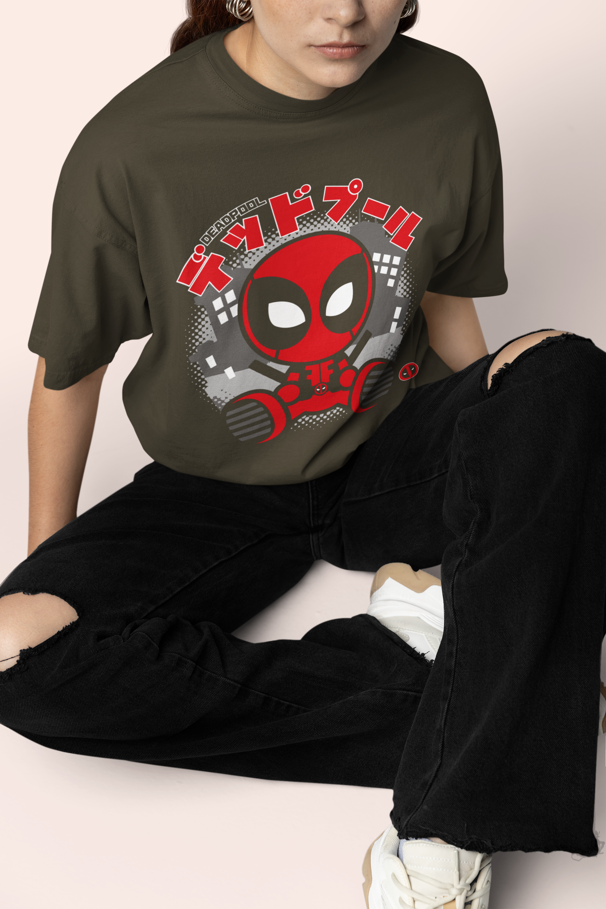 Oversized T-Shirt Olive
