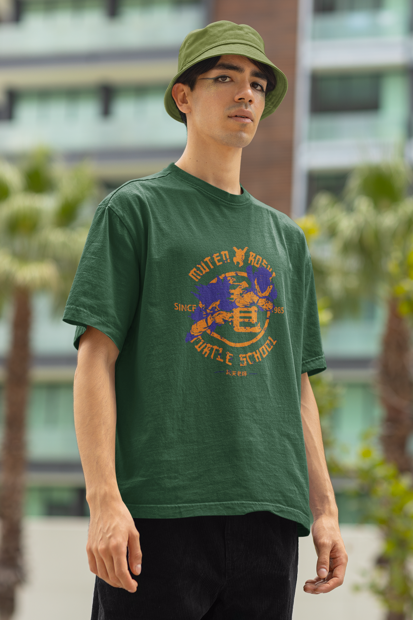 Green Oversized T-Shirt