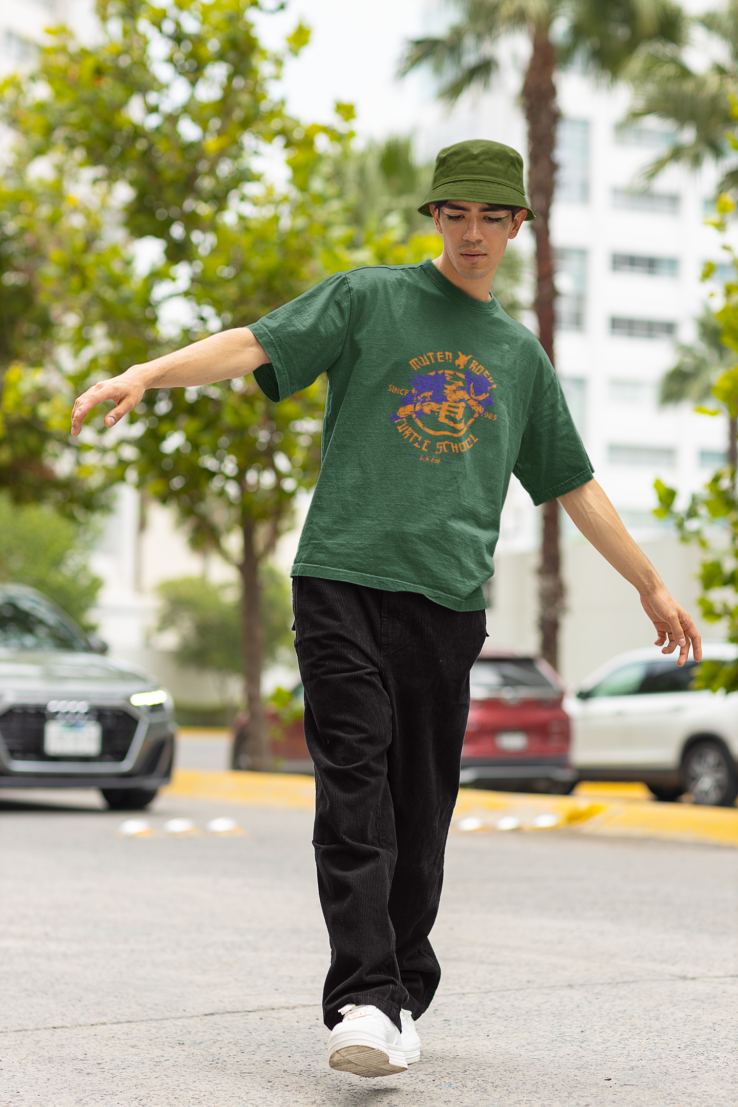 Green Oversized T-Shirt