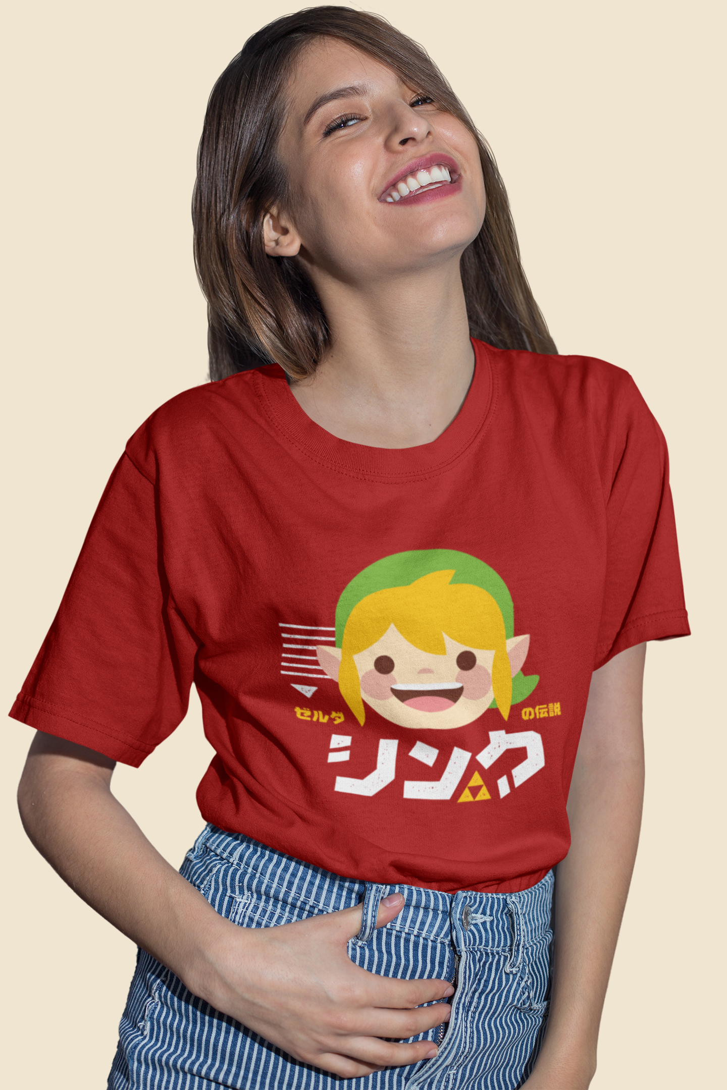 Red Oversized T-Shirt