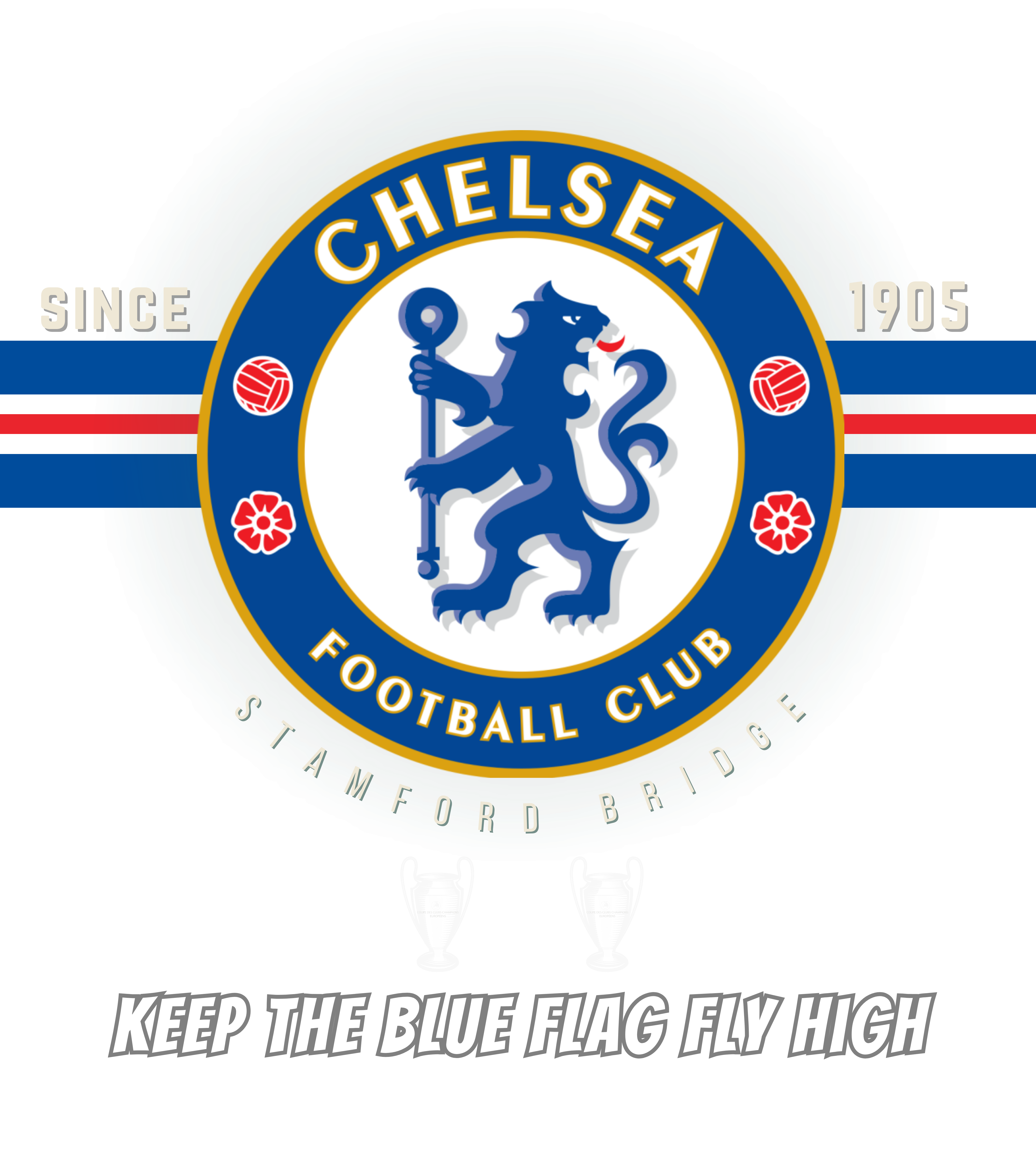 Chelsea Football Club Fan T-Shirt