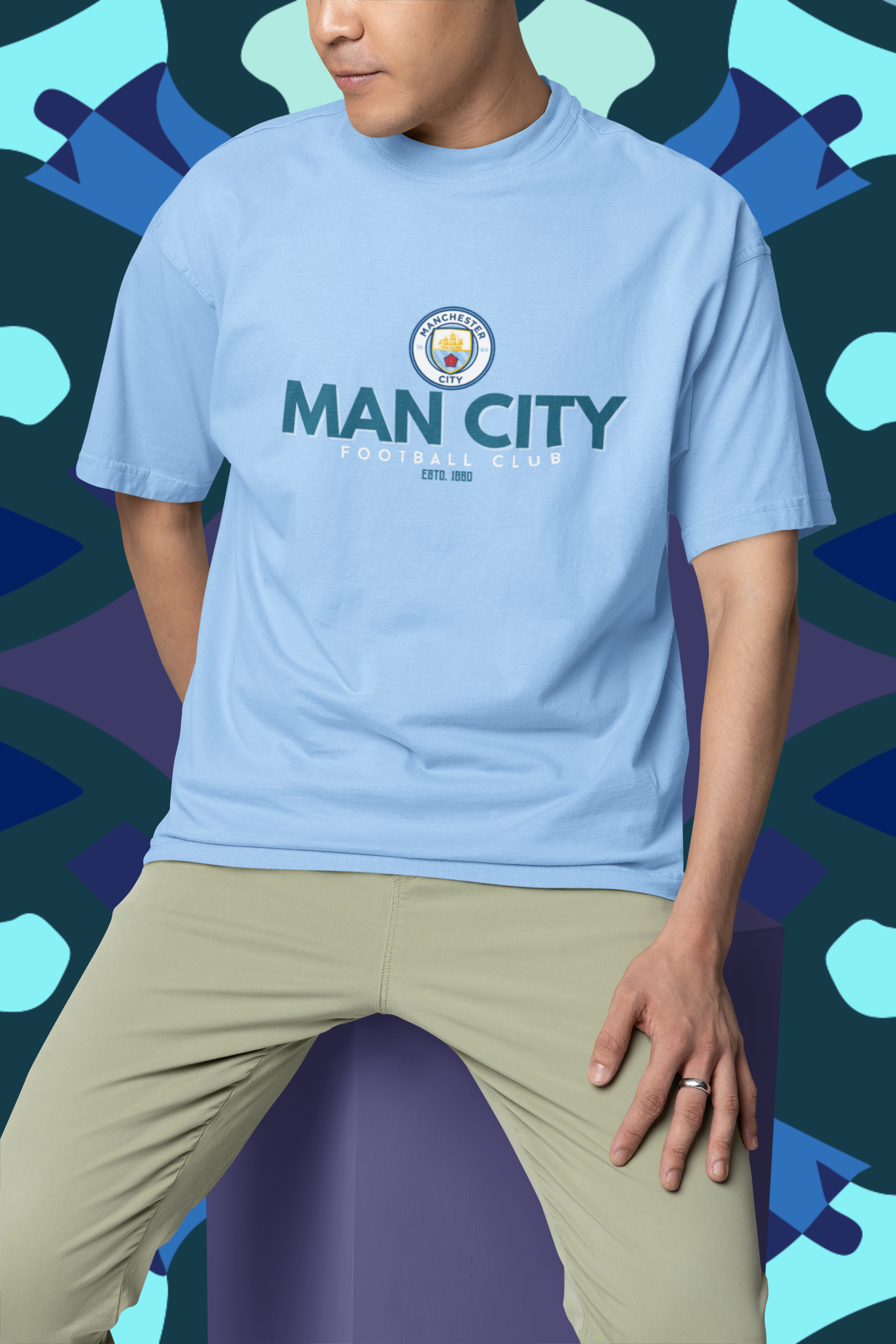 Manchester City Fan Player T-Shirt