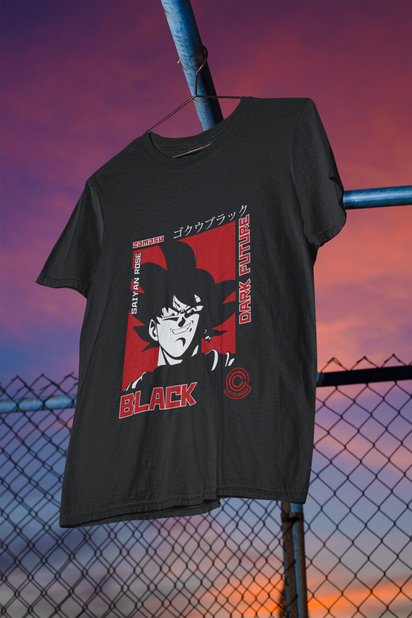 Dark Anime Graphic T-Shirt
