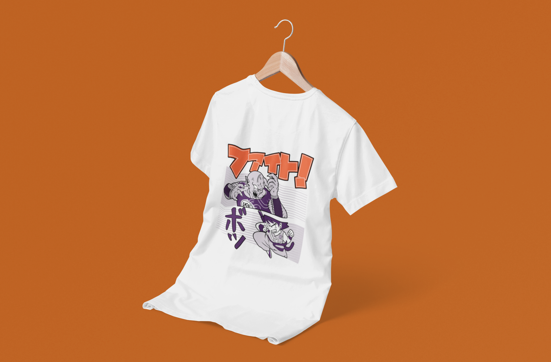 Dragon Ballz White Anime T-Shirt