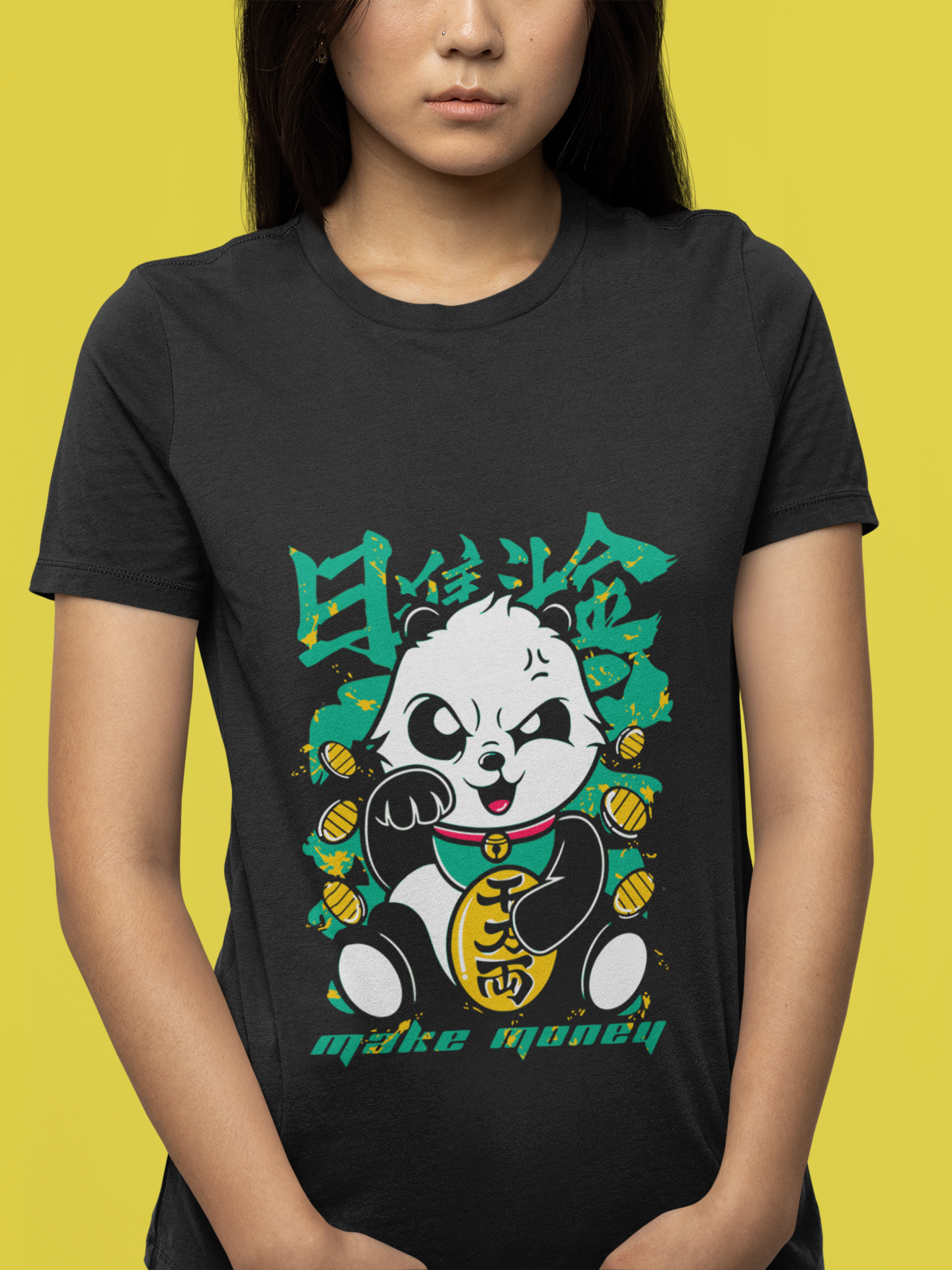 Panda Graphic Regular T-Shirt