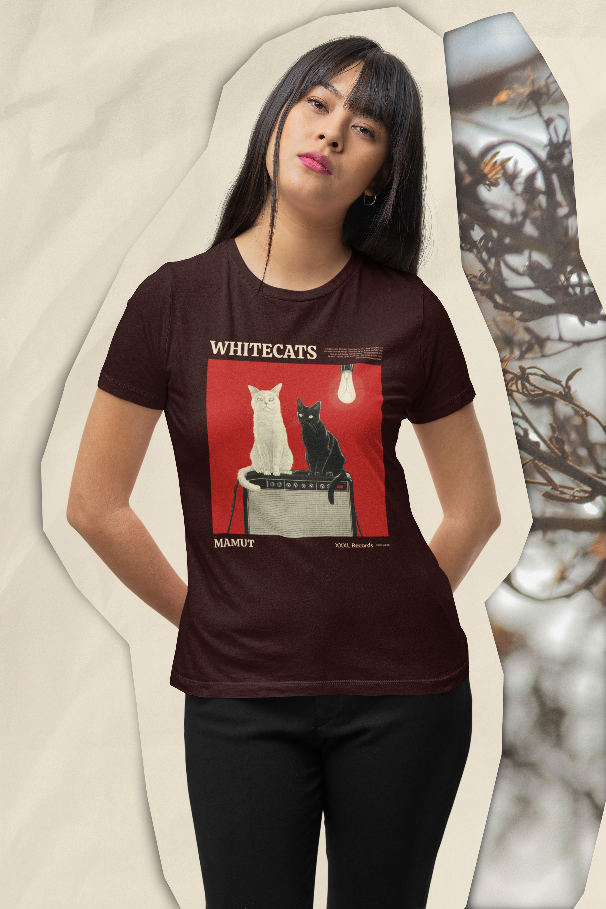 Whitecats Women Graphic Regular Fit