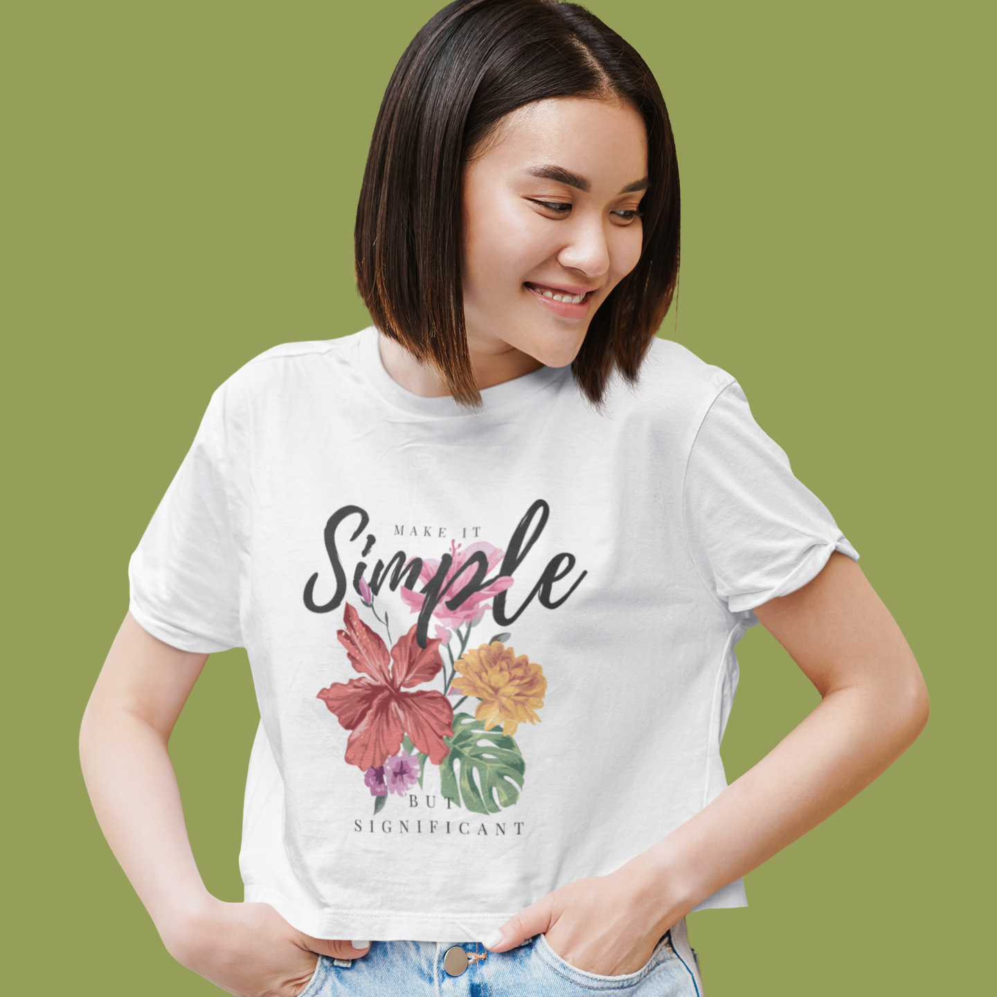 Floral Women Regular T-Shirt