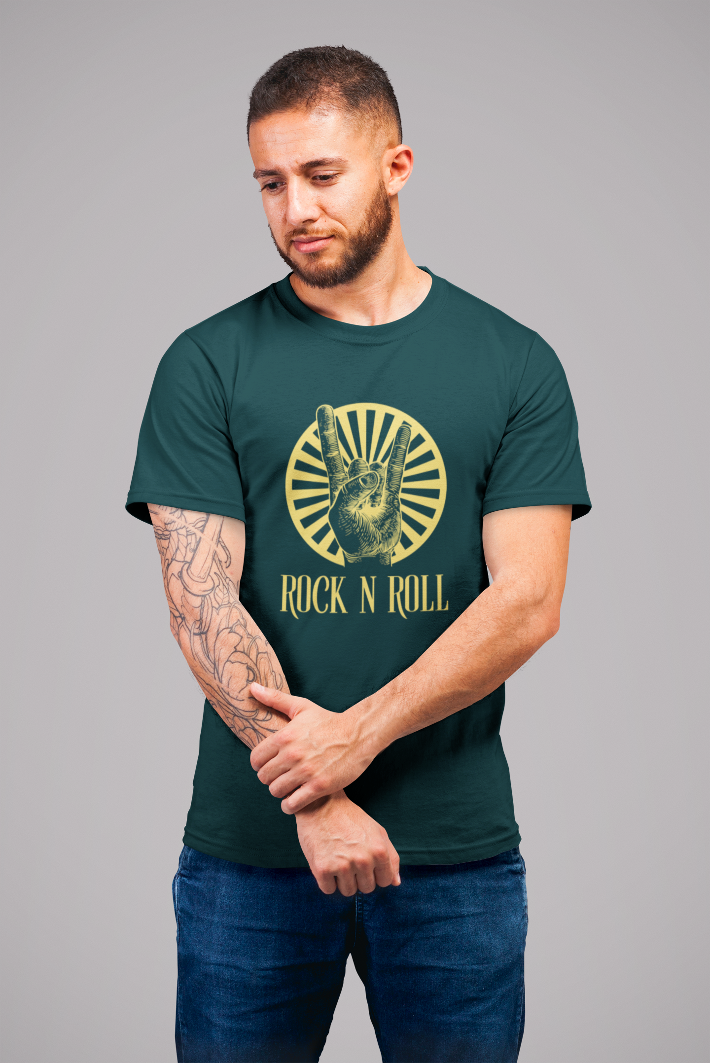 Rock N Roll Graphic T-Shirt 