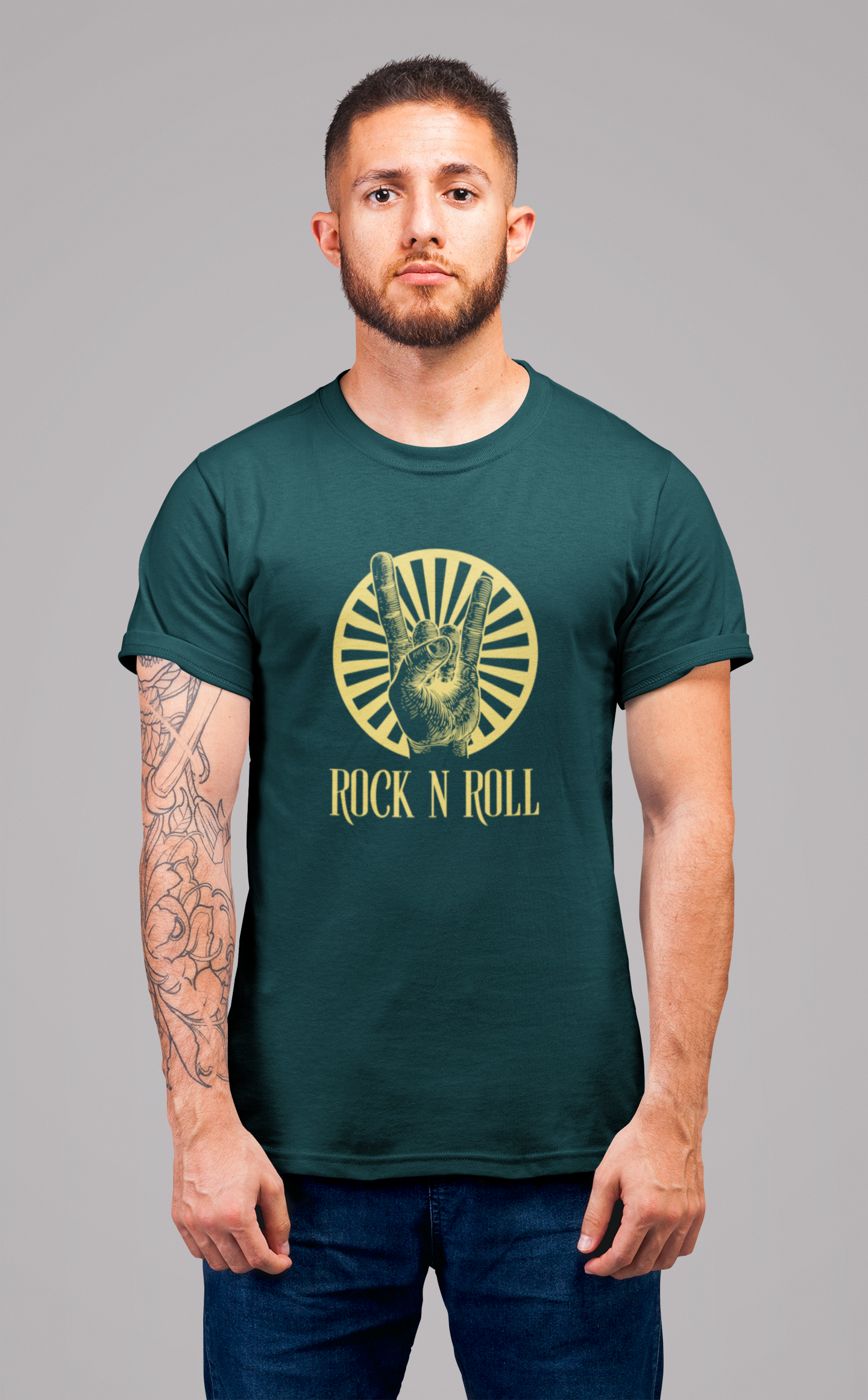 Rock N Roll Graphic T-Shirt 