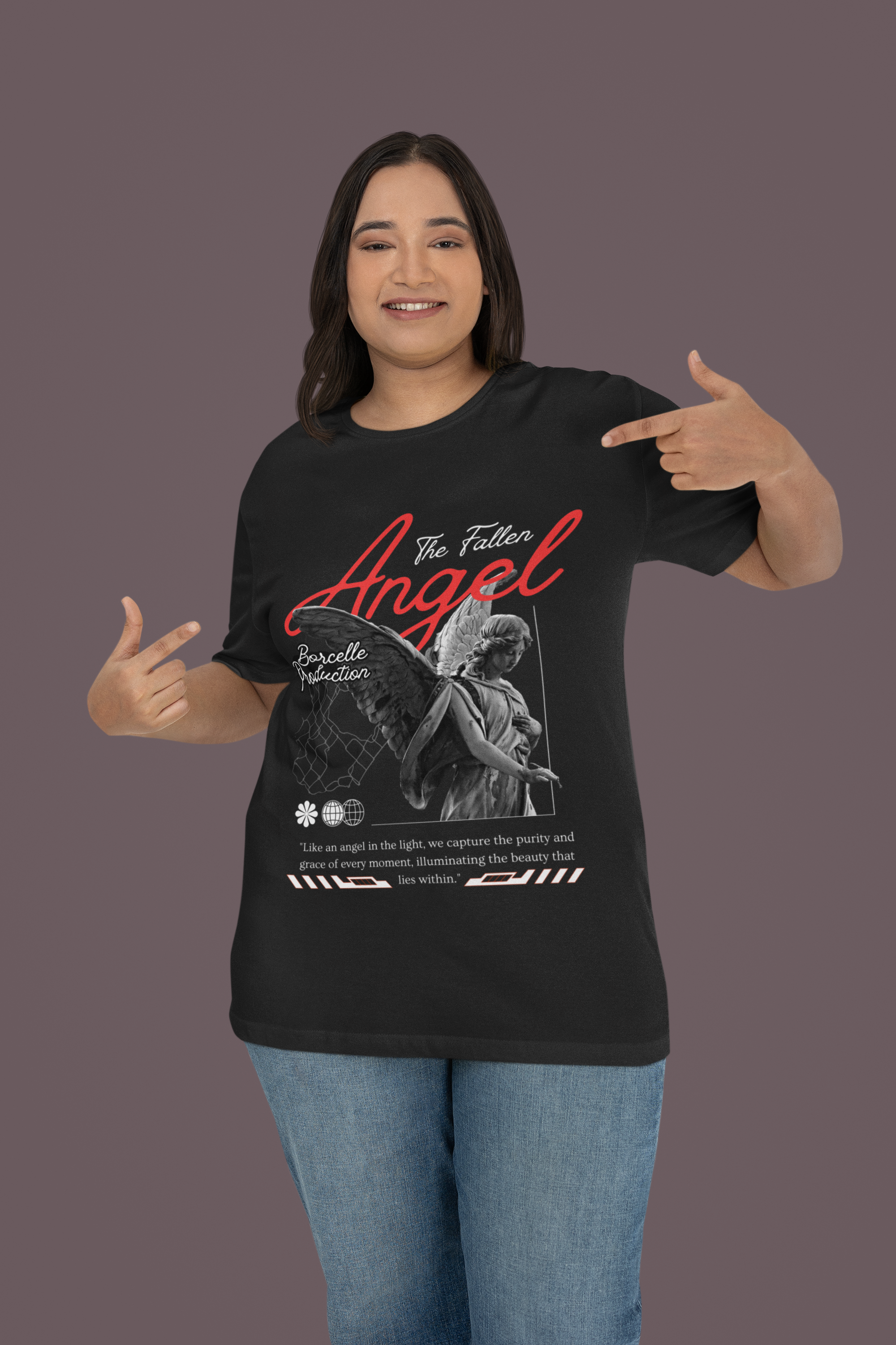 Fallen Angel Graphic T-Shirt