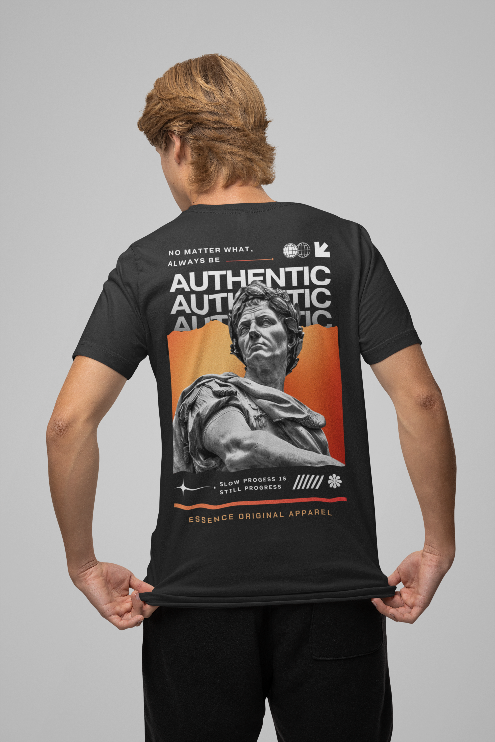 Authentic Back Unisex Tee