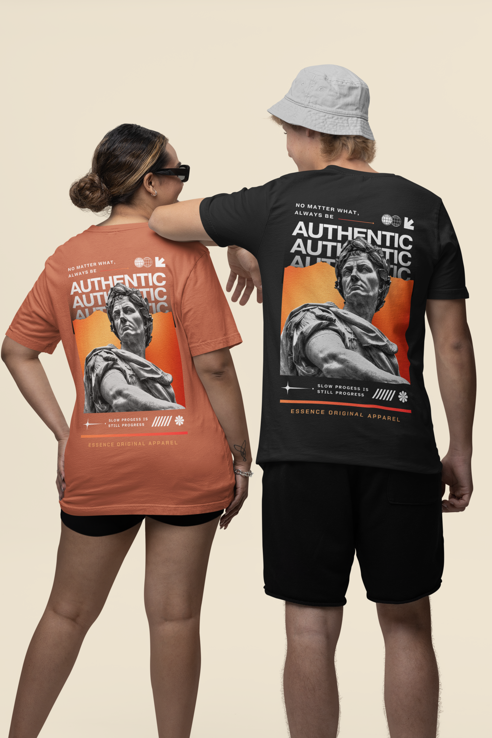 Authentic Back Unisex Tee