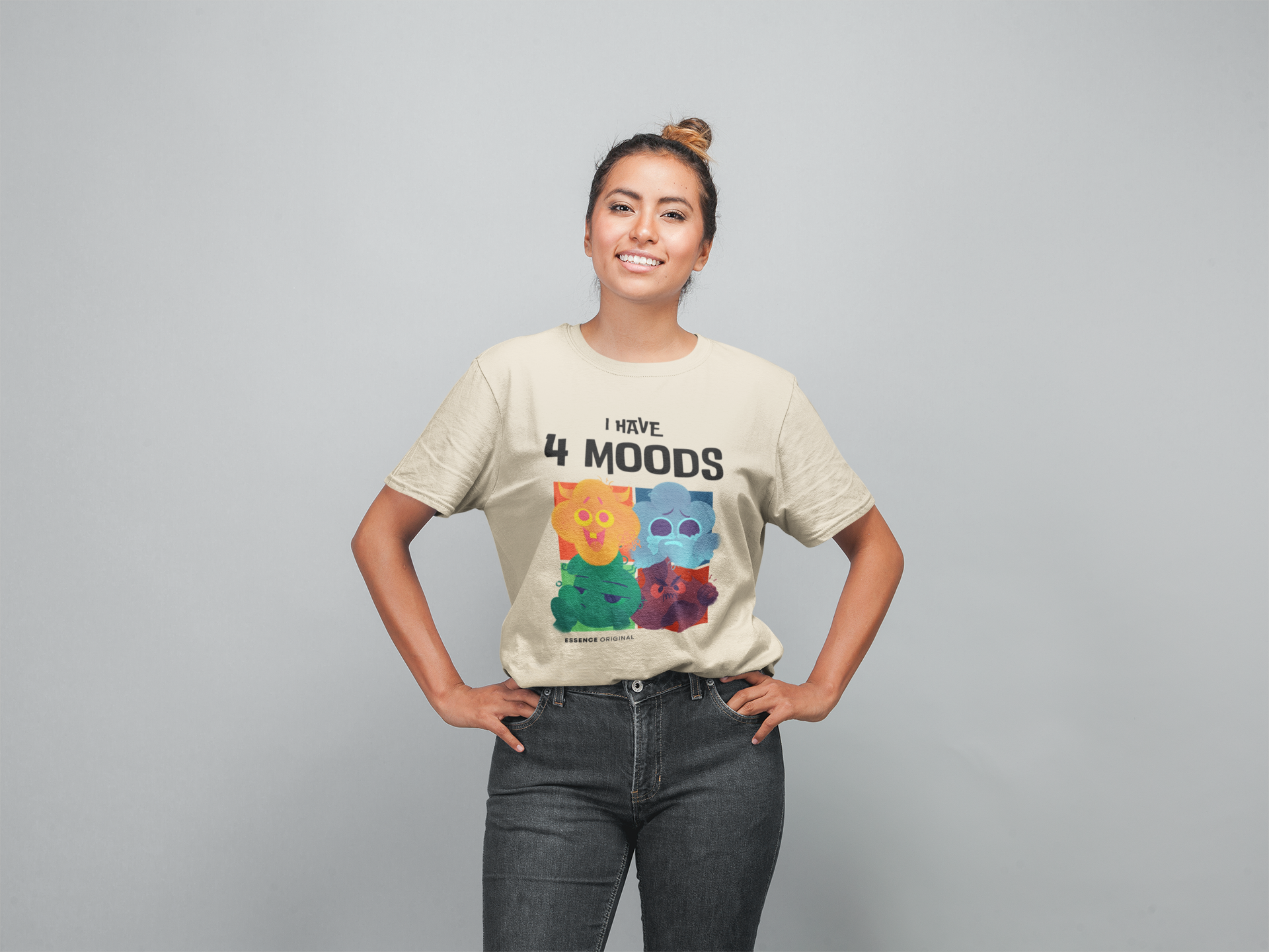 Four MOODS – Oversized T-Shirt Women's Fit