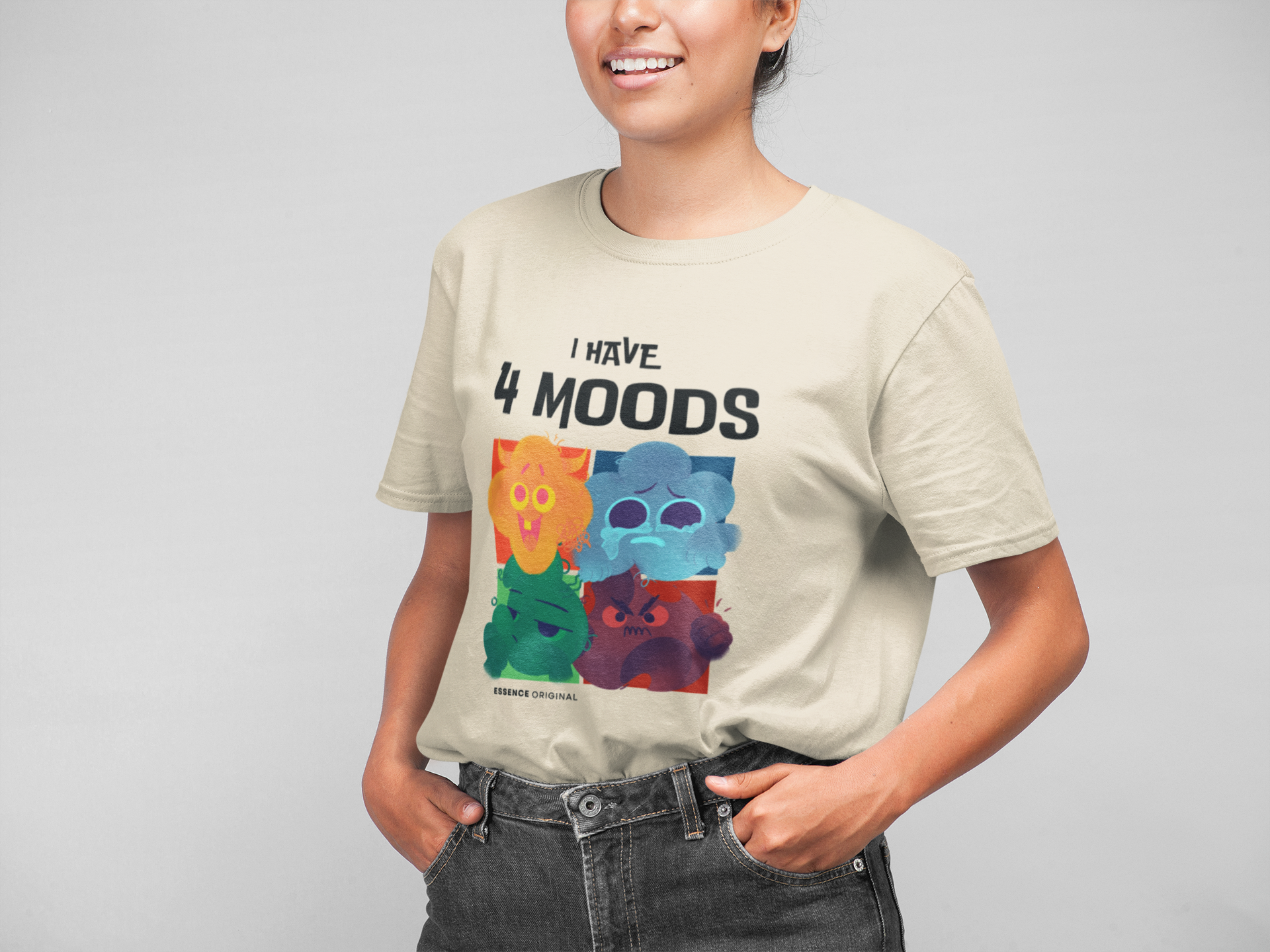 Four MOODS – Oversized T-Shirt Women's Fit
