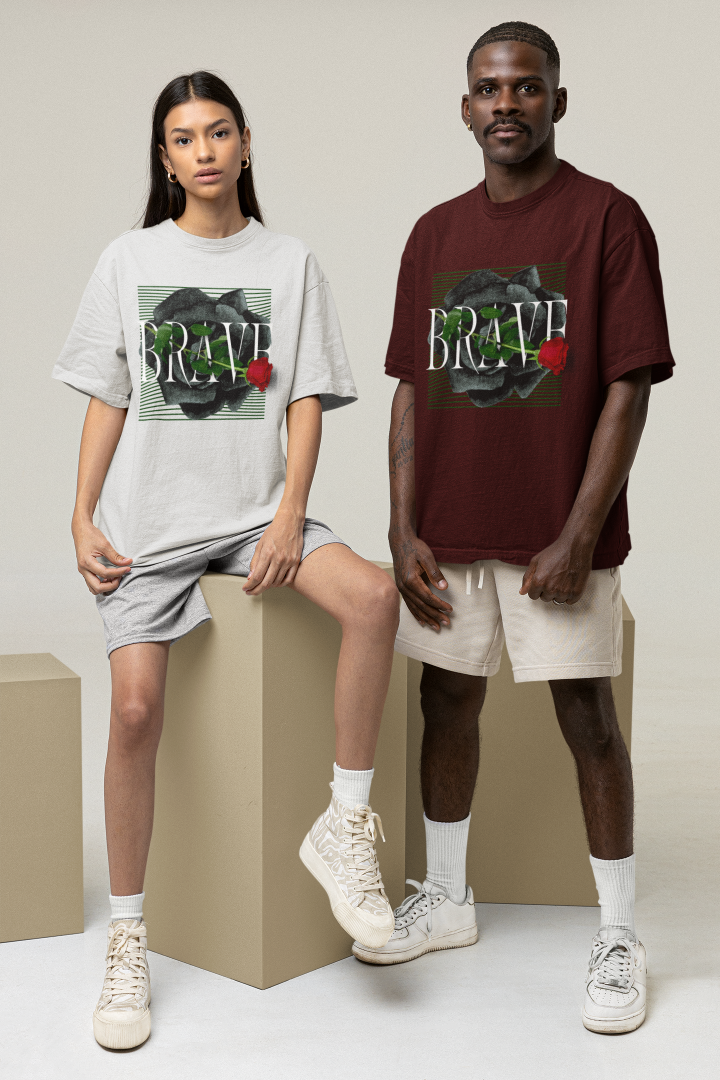 BRAVE Graphic T-Shirt