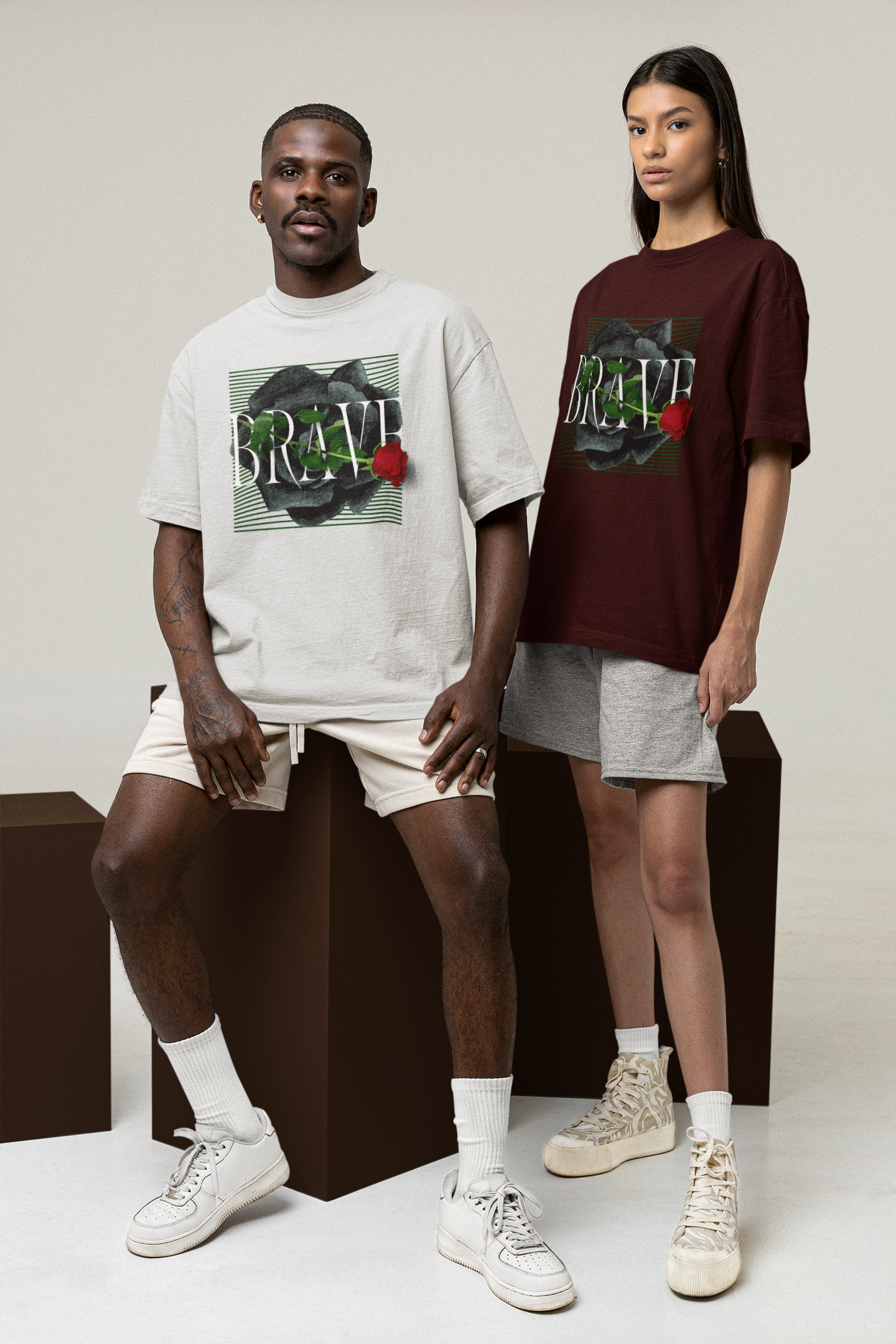 BRAVE Graphic T-Shirt