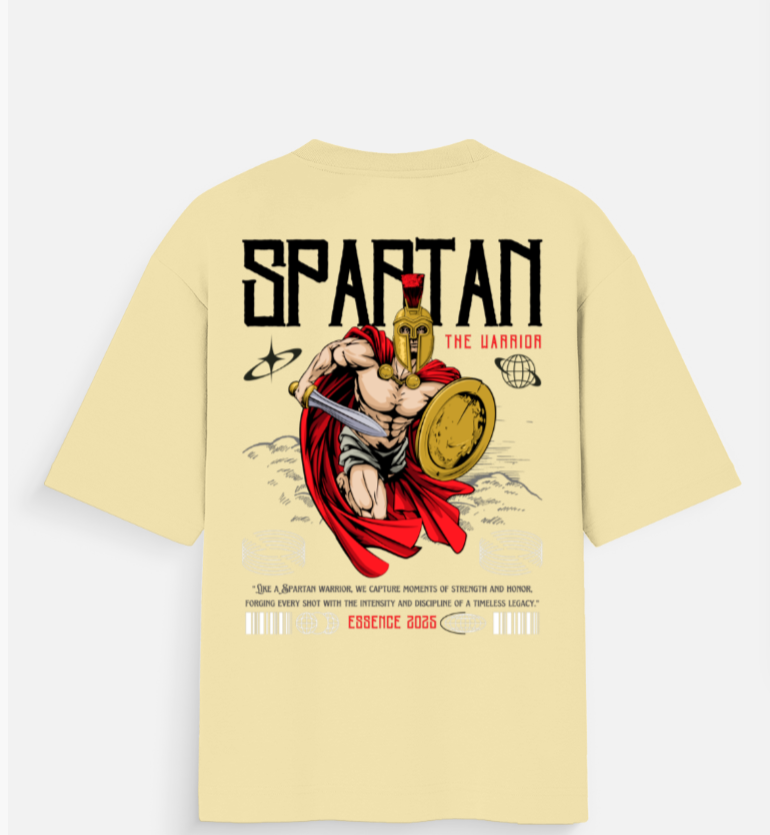 Spartan Warrior Graphic T-Shirt