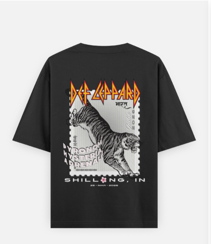 Def Leppard India Tour Merch