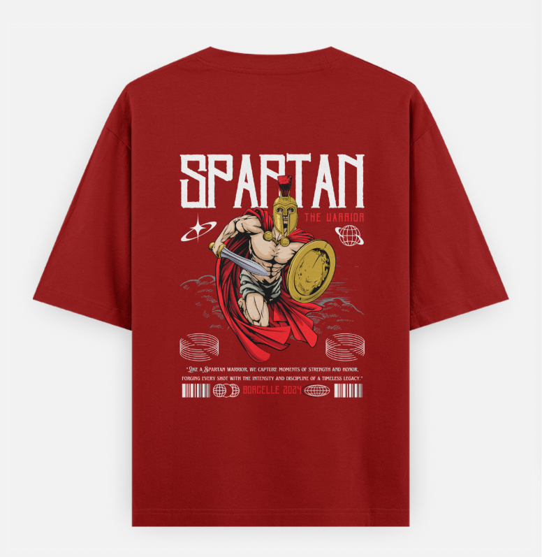Spartan Warrior Graphic T-Shirt
