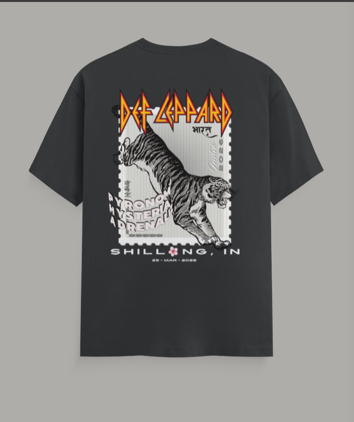 Def Lepard India Tour Merch