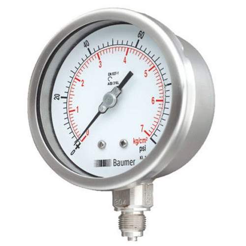 Baumer 0 - 10 kg/cm2 Pressure Gauge 4 inch ALF2