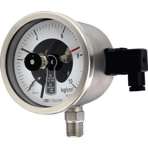 Pressure Gauge with Switching Contact