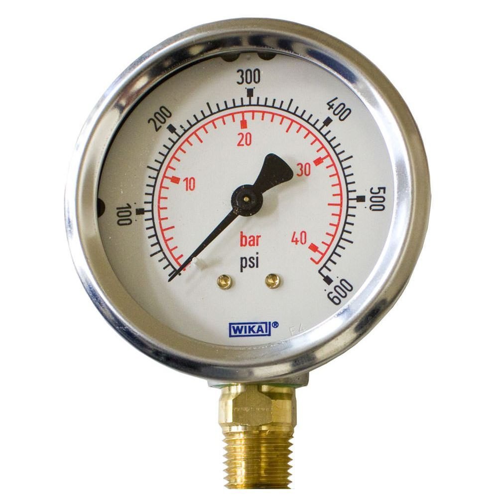 Hydraulic Bourdon Tube Pressure Gauge