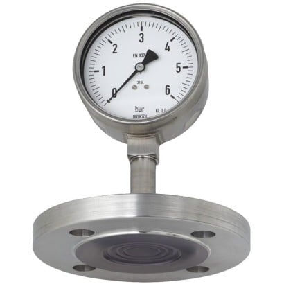 Flanged Diaphragm Seal with internal diaphragm