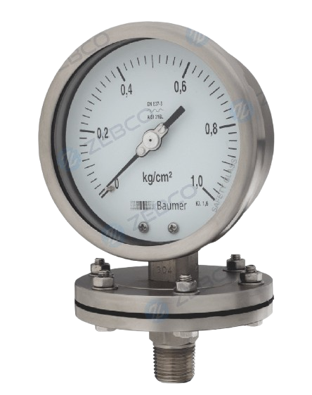 Diaphragm Seal Pressure Gauge