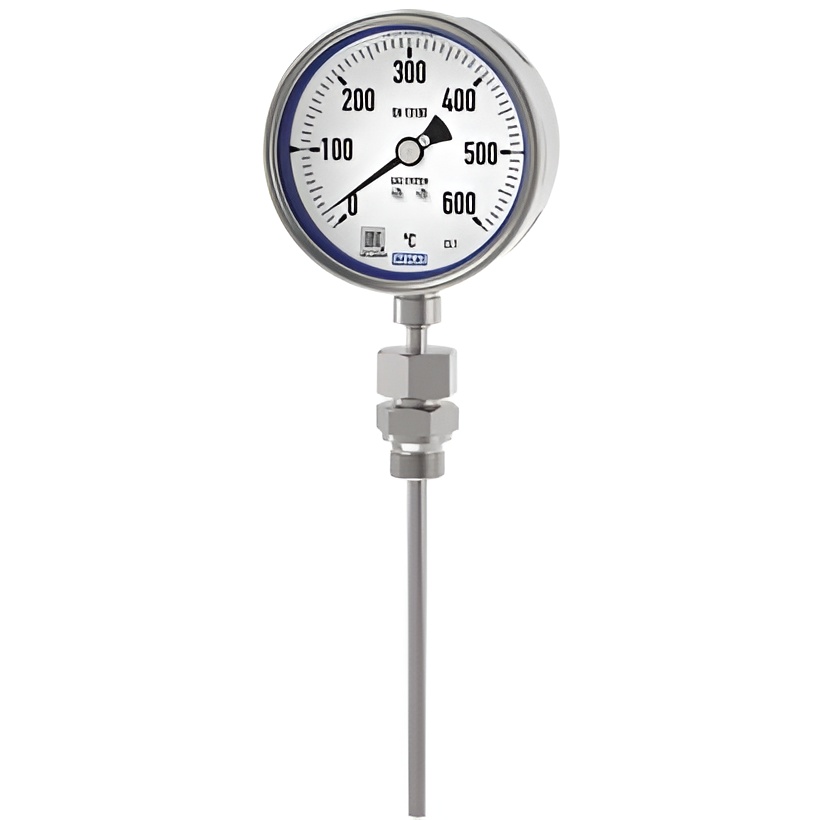 Gas in metal Temperature Gauges with capillary
